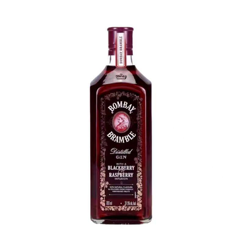 Bombay孟买进口莓瑰金酒蓝宝石700ml玫瑰洋酒杜松子酒