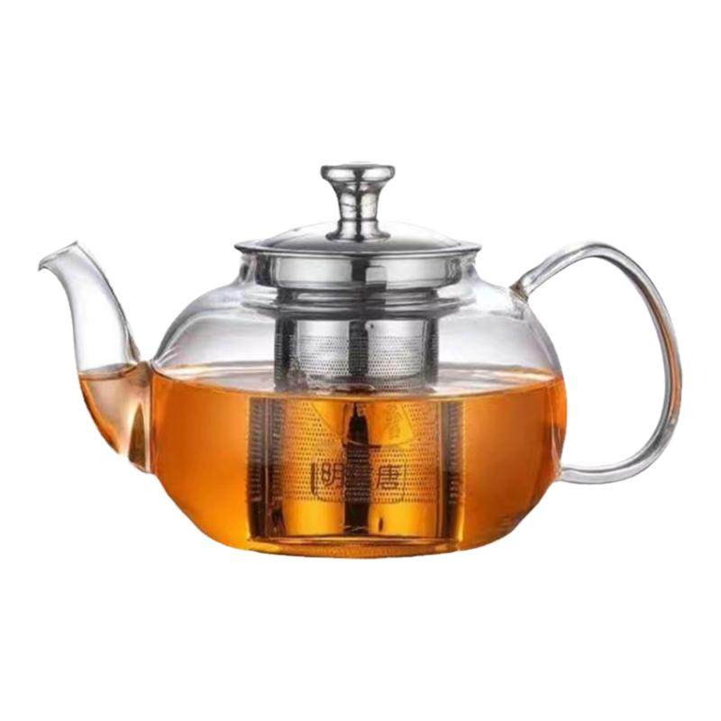 明信唐中式耐热玻璃茶壶2人用