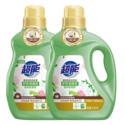 超能植沐悦色洗衣液纳爱斯旗舰店