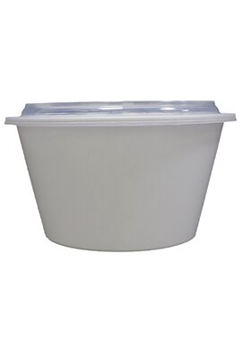 圆形碗透明塑料碗商用加厚打包盒