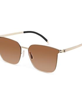 【26新品】木九十太阳眼镜时尚方形框金属薄片超轻墨镜MJ11SN1502