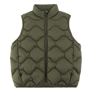 oddtails男童羽绒马甲2026新款冬季儿童高级轻型保暖背心轻盈百搭