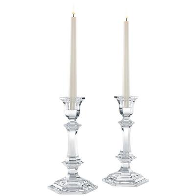 巴卡拉哈酷系列透明/红结烛台