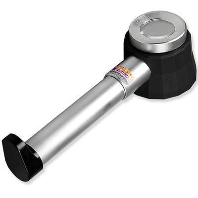 拜斯特手持放大镜45倍带刻度带灯