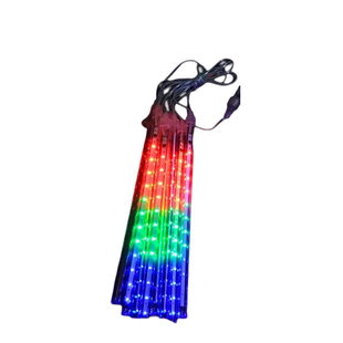 树灯景观灯流星雨氛围灯串太阳能闪灯户外防水树上挂的彩灯装饰灯