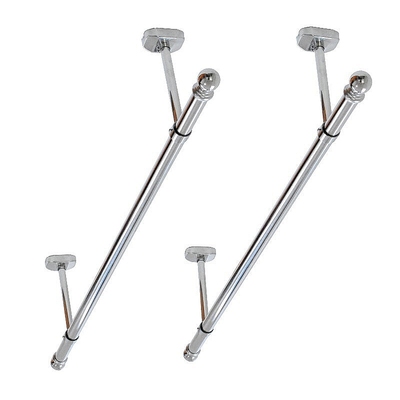 沛晴吊装晾衣架阳台固定式单杆