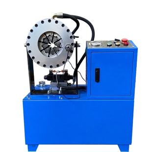 液压钢管缩管机小型缩口机大棚管脚手架扣压机高压油管接头压管机