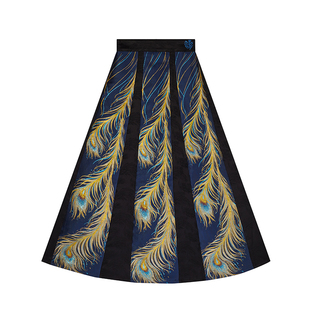 现货织造司剑网3联名华服[飒翎银竹]唐门织金汉服汉元素破裙女