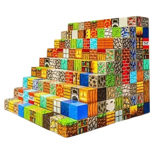 我的世界磁力方块磁吸MC周边吸铁石磁铁积木玩具男孩儿童益智拼装