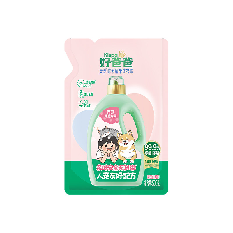 立白好爸爸洗衣液宠物家庭专用