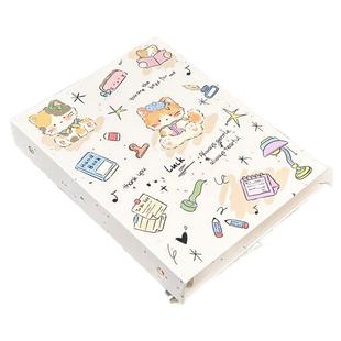 学习小猫A5纸质卡册收纳册ins精致高颜值小清新追星小卡活页相册