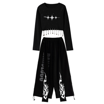 爵士跳舞kpop穿搭套装韩舞演出服