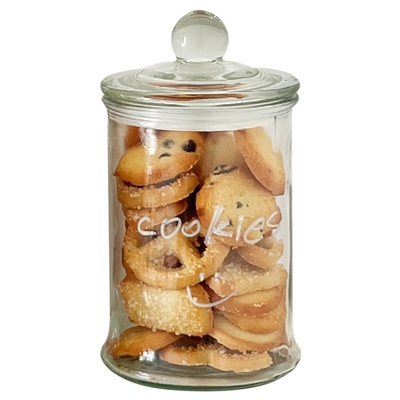 糖果饼干玻璃密封收纳罐