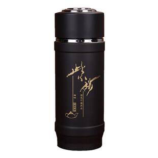 紫砂杯茶杯茶水分离泡茶保温杯男士高档商务纪念水杯礼品定制刻字