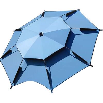 德国钓鱼伞加厚防晒防暴雨遮阳伞