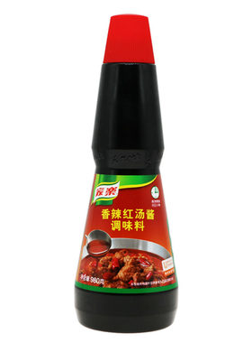 香辣红汤酱家乐调味料980g