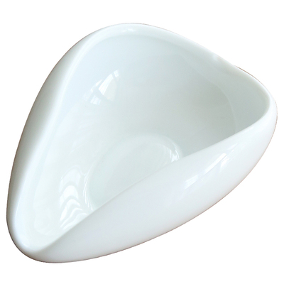 茶荷白瓷赏茶投茶器复古风茶则