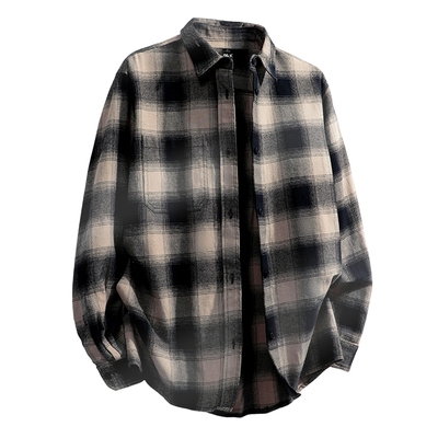 班尼路S&K秋季休闲长袖衬衫男