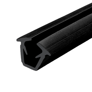 老式828铝合金门窗玻璃密封条玻璃窗户压条全包围橡胶条封边皮条