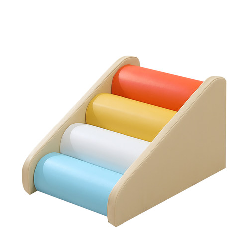 早教中心儿童软体爬滑感统训练攀爬宝宝滑梯婴儿室内楼梯软包组合