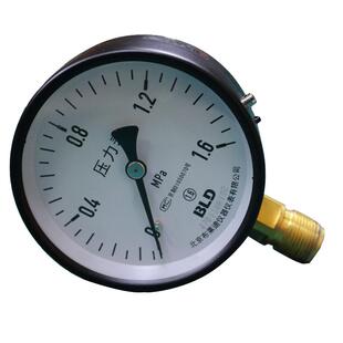 北京布莱迪高精度压力表Y100普通径向气压油压液压真空表现货热卖