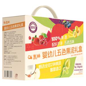 开袋即食草莓水果泥儿童零食