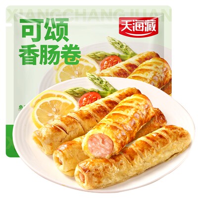 天海藏可颂香肠卷360g/袋烤肠