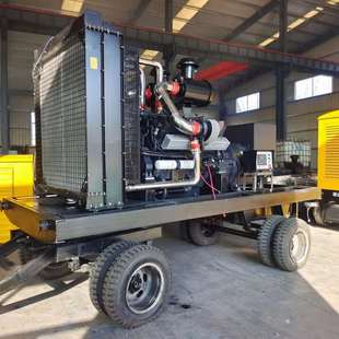 支持定制500千瓦上柴发电机组 工程常用大功率柴油拖车发电机组