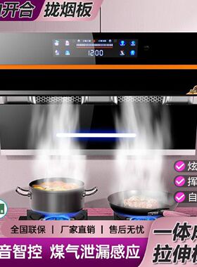 真美抽油烟机家用厨房双电机抽烟机大吸力壁挂式侧吸油烟机免清洗
