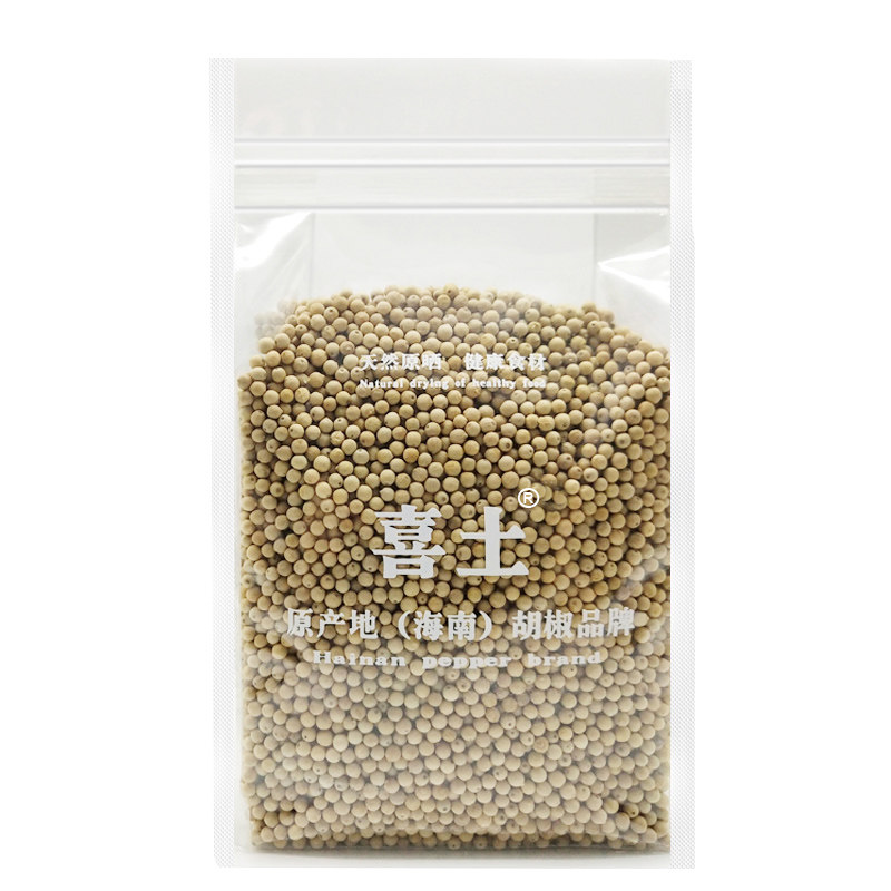喜土海南白胡椒粒特选商用500g