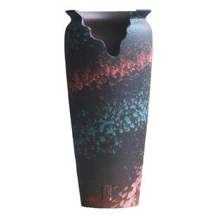 多肉高切口花盆缺口粗陶绿植植物紫砂陶瓷特大号陶罐老桩法师花盆