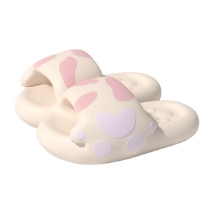 少女心可爱猫爪拖鞋女夏室内家居防滑浴室踩屎感情侣凉拖鞋外穿男