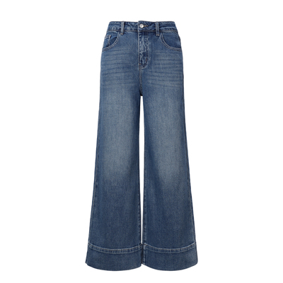 小熊女装牛仔裤2025春新款