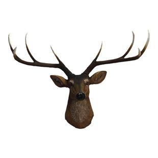 大号小号美式动物鹿头壁挂壁饰客厅背景墙面装饰品农家乐景点热卖