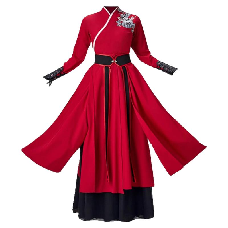雪龙吟舞蹈服古典舞蹈女中国舞艺考太极剑练功服古装侠客风表演服