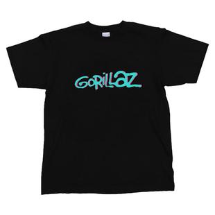 GORILLAZ摇滚乐队简约纯棉BLUR皇后OASIS绿洲BEATLES白长短袖T恤