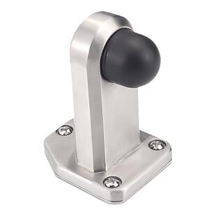 防撞门顶免打孔304不锈钢门档硅胶门碰玻璃门吸卫生间橡胶阻门器