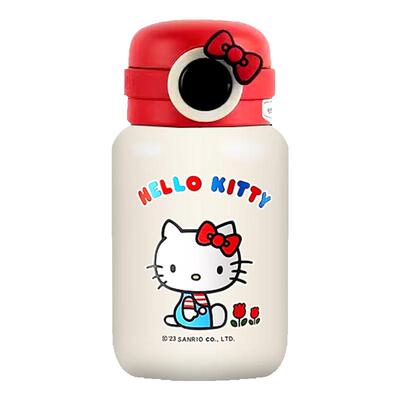 杯具熊圈圈水壶智能显温IP联名儿童保温杯水杯