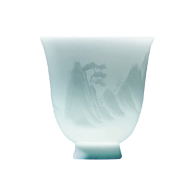 景德镇陶瓷盖碗茶杯套装