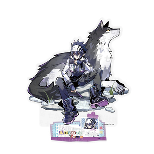 官方正品七创社凹凸世界动物小镇的日常正版周边角色等比立牌摆件