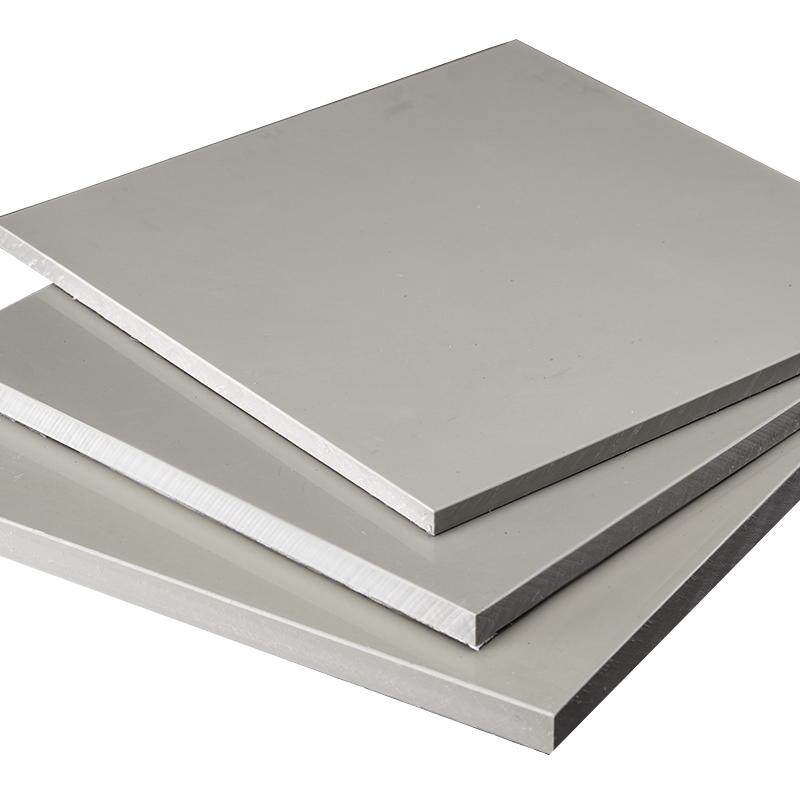 AB级防水耐磨韧韧性pp塑料板米灰色水箱猪栏门电镀环保工程硬板材