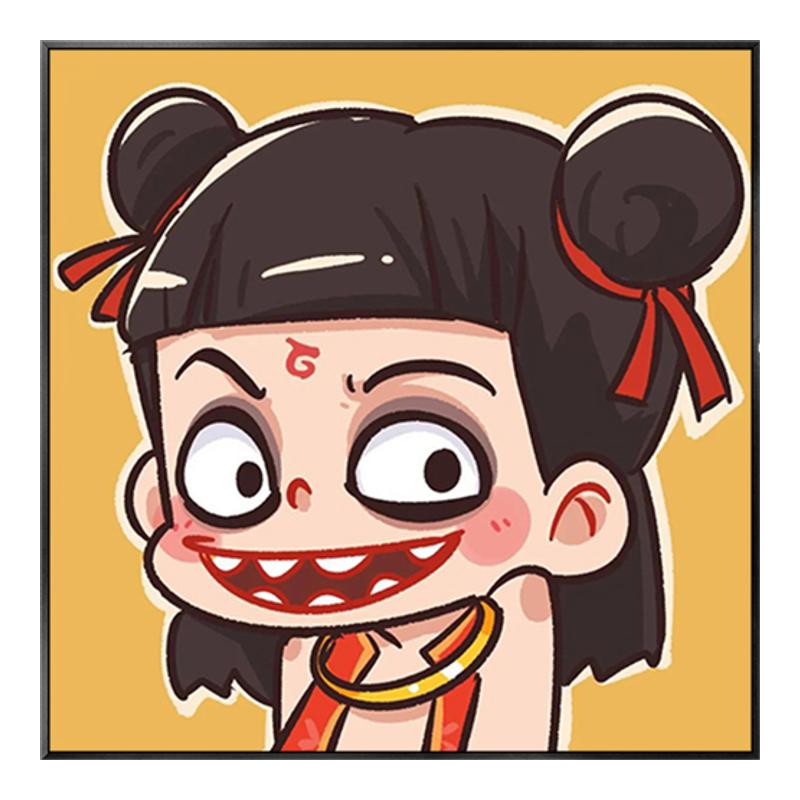 哪吒敖丙卡通动漫人物装饰画挂画