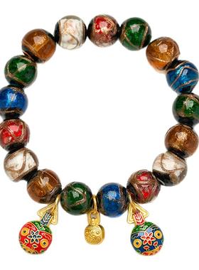 五台山香灰琉璃手串正品