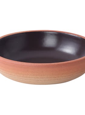 江西小炒湘菜馆土钵餐具粗陶酒精炉菜盘加热底座干烧不裂土菜特色