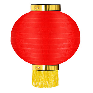 户外防水防晒大红灯笼三四五连串灯笼挂饰喜庆折叠拉丝日韩灯笼