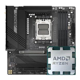 AMD R7 9700X 78 9800X3D技嘉B650M超耐久85冰雕X87小雕主板U套装