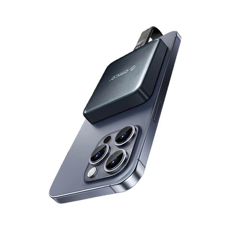 奥睿科移动固态硬盘磁吸1T/2TB外置存储适用苹果15/16pro手机电脑