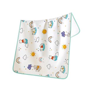 婴儿隔尿垫防水可水洗a类纯棉透气幼儿园儿童尿布整床大尺寸床垫