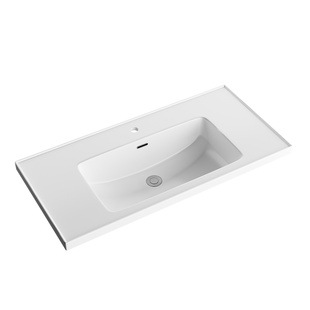 箭牌陶瓷一体盆浴室柜盆洗漱盆卫生间台上盆单孔盆台盆洗脸手面盆