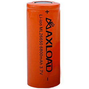 26650锂电池大容量强光手电筒专用原装3.7V4.2伏锂离子可充电电池